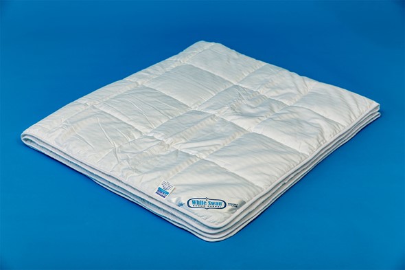 Одеяло лёгкое двуспальное Белый лебедь в Улан-Удэ - изображение