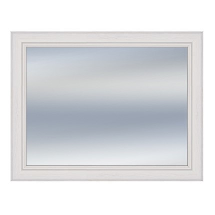 Зеркало навесное Неаполь,  ясень анкор светлый / патина серебро в Улан-Удэ - изображение