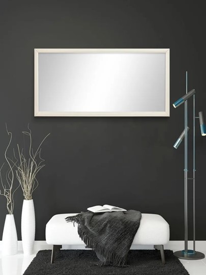 Настенное зеркало в спальню Ника (Слоновая кость) 119,5 см x 60 см в Улан-Удэ - изображение 4