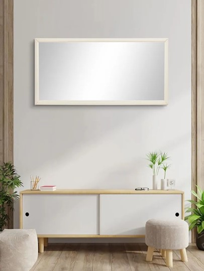 Настенное зеркало в спальню Ника (Слоновая кость) 119,5 см x 60 см в Улан-Удэ - изображение 8