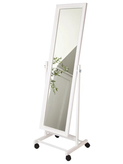 Зеркало напольное в спальню BeautyStyle 27 (135х42,5см) Белое в Улан-Удэ - изображение 6