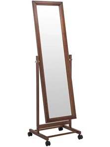 Зеркало напольное в спальню BeautyStyle 27 (135х42,5см) Средне-коричневый в Улан-Удэ - предосмотр
