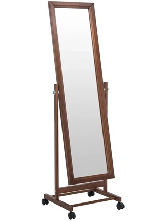 Зеркало напольное в спальню BeautyStyle 27 (135х42,5см) Средне-коричневый в Улан-Удэ - изображение