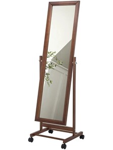 Зеркало напольное в спальню BeautyStyle 27 (135х42,5см) Средне-коричневый в Улан-Удэ - предосмотр 6