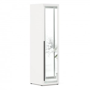 Шкаф 1-дверный Джоли Тип 2 ЛД 535.110 с зеркалом, Серый шелк в Улан-Удэ - предосмотр