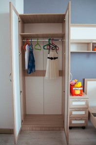 Двухдверный детский шкаф Остин М02 в Улан-Удэ - предосмотр 3