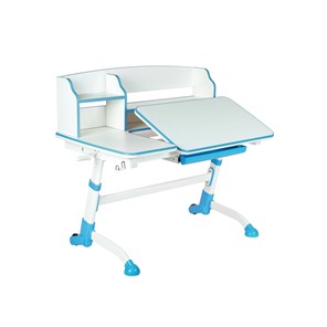 Детский стол-трансформер Amare II Blue с надстройкой в Улан-Удэ - предосмотр 2