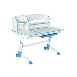 Детский стол-трансформер Amare II Blue с надстройкой в Улан-Удэ - предосмотр 1