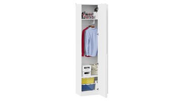 Шкаф для одежды Порто (366) СМ-393.07.231 (Белый жемчуг/Белый софт) в Улан-Удэ - предосмотр 1