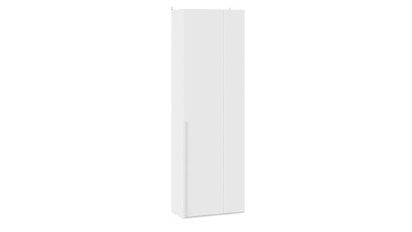 Шкаф для одежды Порто (366) СМ-393.07.231 (Белый жемчуг/Белый софт) в Улан-Удэ - изображение