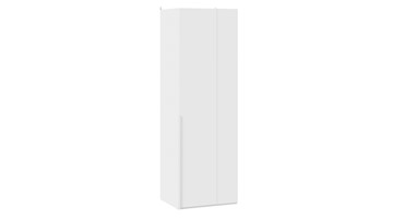 Шкаф угловой с 1 глухой дверью Порто (580) СМ-393.07.006 (Белый жемчуг/Белый софт) в Улан-Удэ