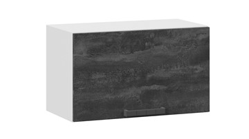 Шкаф настенный Детройт 1В6Г (Белый/Угольный Камень) в Улан-Удэ