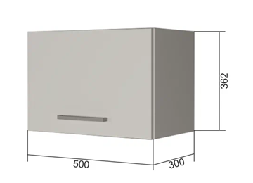 Шкаф настенный В350, Белое гладкое Ламарти/Антрацит в Улан-Удэ