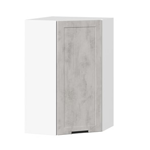 Угловой кухонный шкаф 600 высокий Джамис ЛД 296.620.000.033, Белый/Белый камень в Улан-Удэ
