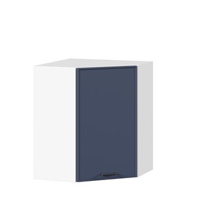 Шкаф кухонный угловой Индиго ЛД 298.610.000.116, Белый/Тёмно-синий в Улан-Удэ