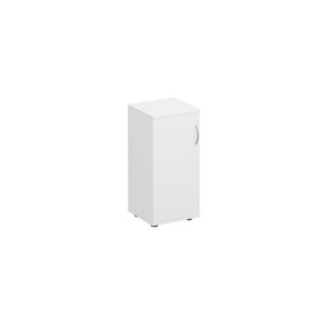 Шкаф для документов низкий узкий закрытый Комфорт КФ, белый премиум (40x38x84) К.508 ДШ в Улан-Удэ