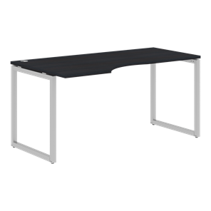 Письменный стол с боковым левым выступом XTEN-Q Дуб-юкон-серебро   XQCET 169 (L) (1600х900х750) в Улан-Удэ