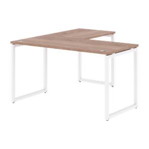 Письменный стол угловой правый XTEN-Q Дуб-сонома- белый XQCT 1415 (R) (1400х1500х750) в Улан-Удэ