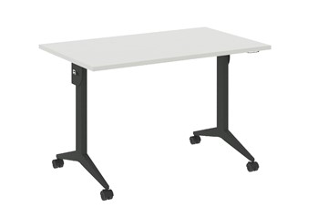 Складной мобильный стол X.M-3.7, Металл антрацит/Белый бриллиант в Улан-Удэ