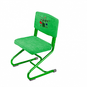 Чехол для стула СУТ 01-01 Зеленый, Замша в Улан-Удэ