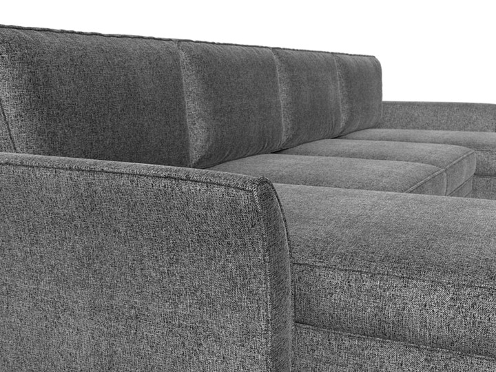 П-образный диван София, Серый (Рогожка) в Улан-Удэ - изображение 3