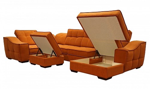 Угловой диван N-11-M (П1+ПС+УС+Д2+Д5+П1) в Улан-Удэ - изображение 2