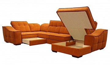 Угловой диван N-11-M (П1+ПС+УС+Д2+Д5+П1) в Улан-Удэ - предосмотр 1