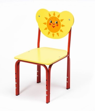 Детский растущий стул Солнышко (Кузя-СОЛ(1-3)ЖКр) в Улан-Удэ - изображение
