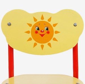 Детский растущий стул Солнышко (Кузя-СОЛ(1-3)ЖКр) в Улан-Удэ - предосмотр 1