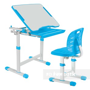 Растущая парта + стул Piccolino III Blue в Улан-Удэ