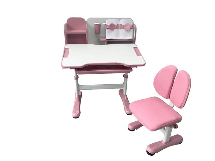 Растущая парта + стул Vivo Pink FUNDESK в Улан-Удэ - изображение 3