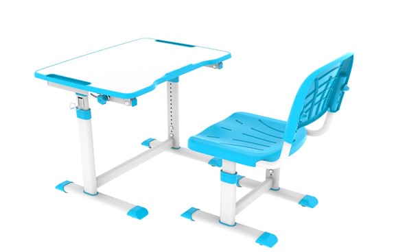 Растущая парта + стул Olea blue в Улан-Удэ - изображение