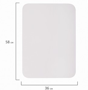 Доска магнитно-маркерная на холодильник BRAUBERG, 58х36 см с маркером, магнитом и салфеткой в Улан-Удэ - предосмотр 8